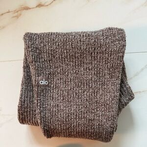 ALO Yoga Brown Knit Track Pants